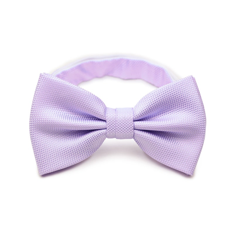 Sweet Lavender Bow Tie Light Pastel Lavender Mens Bow Tie Etsy