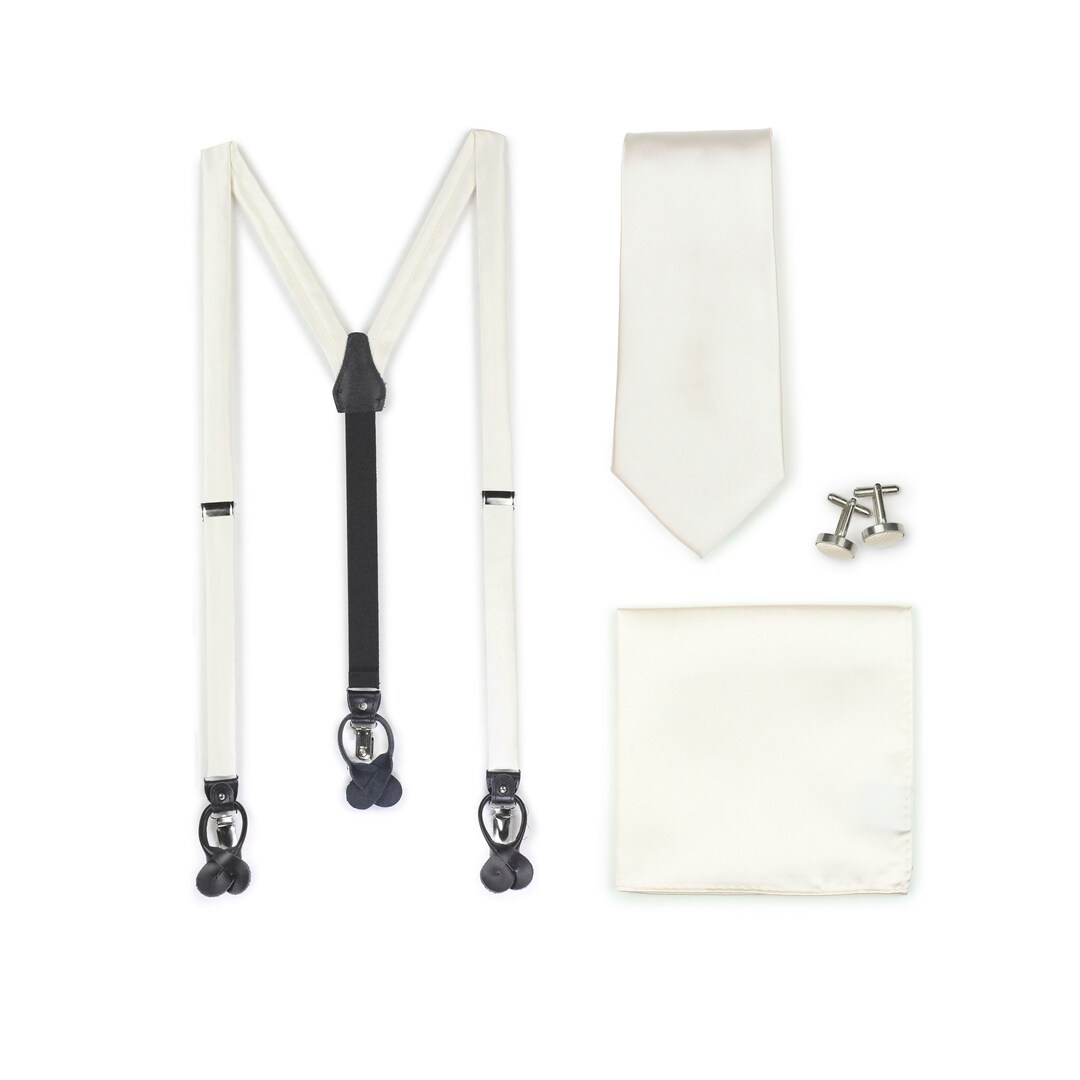 suspender tie set