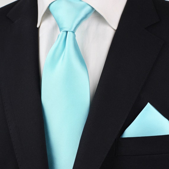 pool blue tie