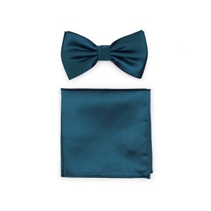 Peacock Tie | Men's Necktie in Peacock Teal | Dark Teal Blue Tie in ...