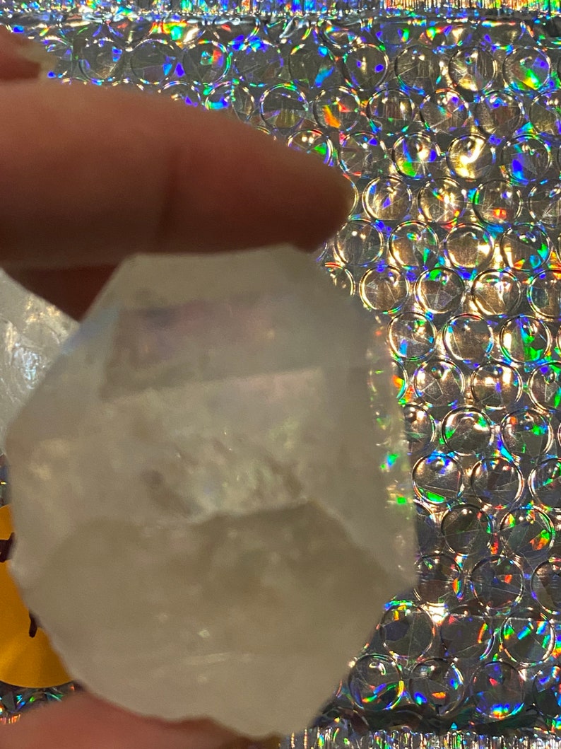 From Brazil MEDIUM Clear Quartz Crystal Points-1-12\u201d-2\u201d LOT of 4