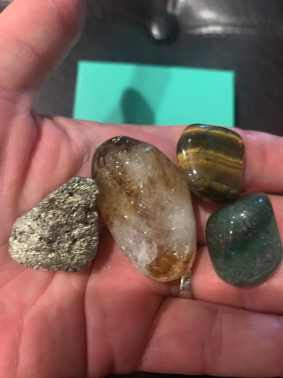 CitrineGreen EyePyriteAttracting Wealth Etsy