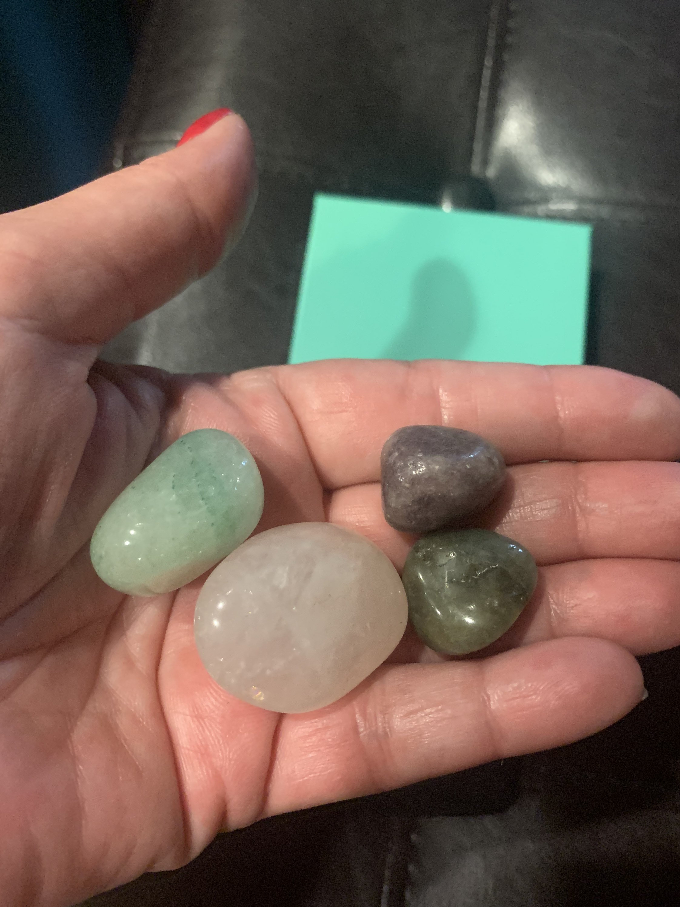 Set of 4 Calming Healing Crystals for AnxietyPanic Etsy