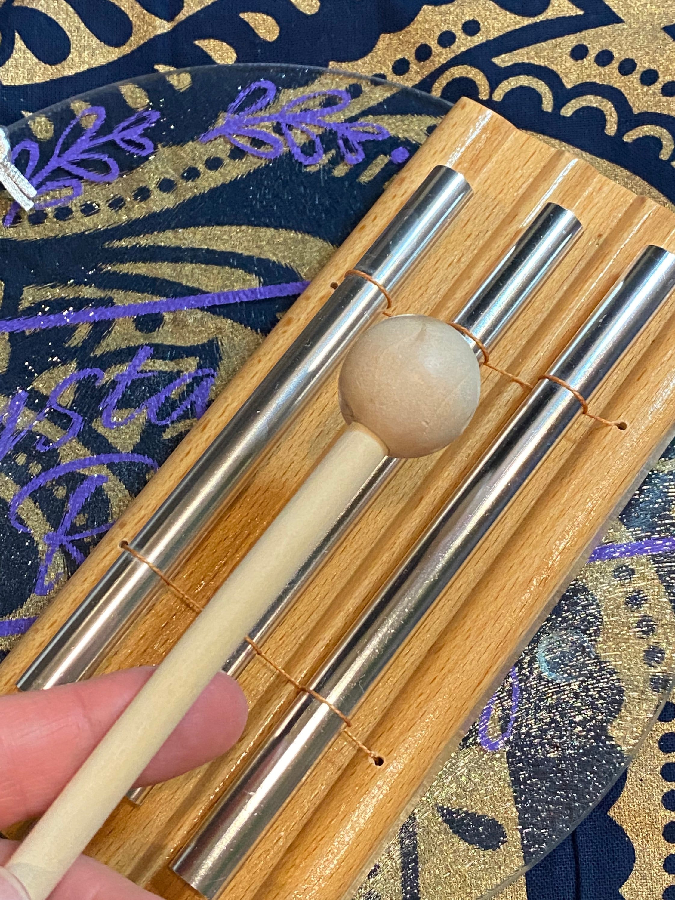 Meditation Trio Chime SetPercussion Sound Theraphy Etsy