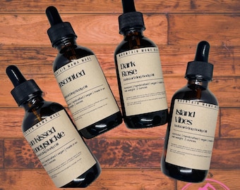 Scented Moisturizing Body Oil: Natural Massage Oil (2 oz)