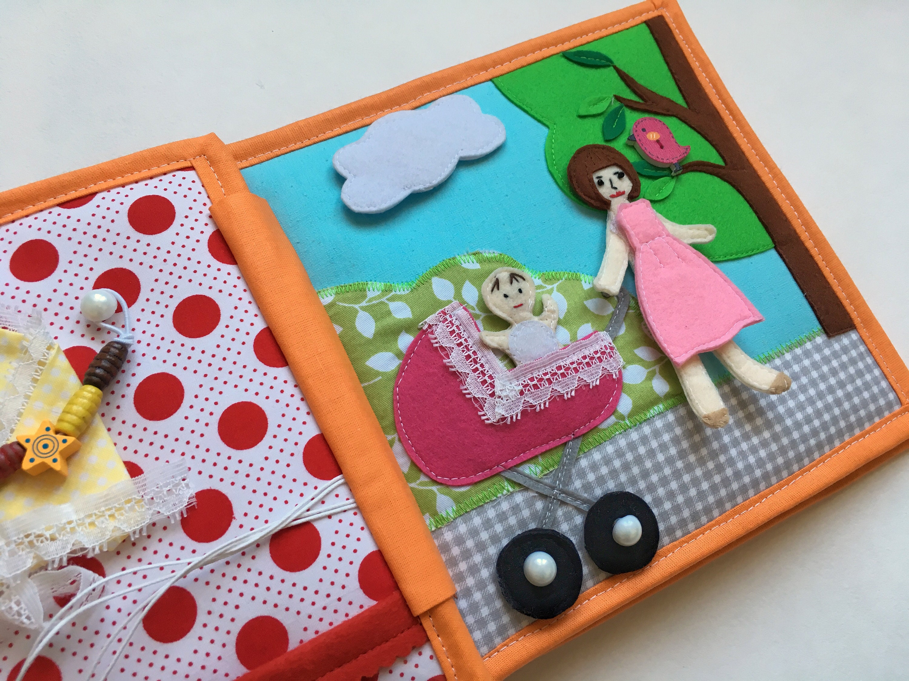 Quiet book dollhouse quiet book toddler busy book for girl Etsy