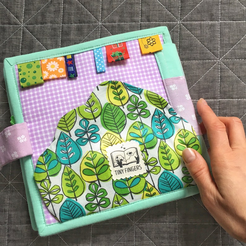 Toddler Quiet Book Quiet Toys First Interactive Book Etsy