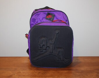 purple jordan bookbag