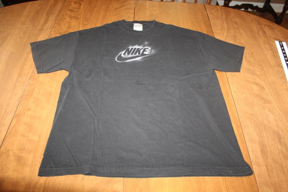 Vintage Go Like Hell Nike Flame T-shirt in Black, Men's size XL 