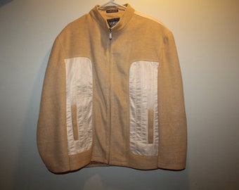 Vintage Versace Jacket - Tan - XL