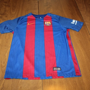 FC Barcelona Soccer Football Jersey - Youth L - Nike