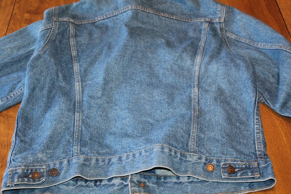90'S Levi's 71168-0216 Denim Jacket, Men's Medium, Vintage cotton blue type Vintage Second Hand