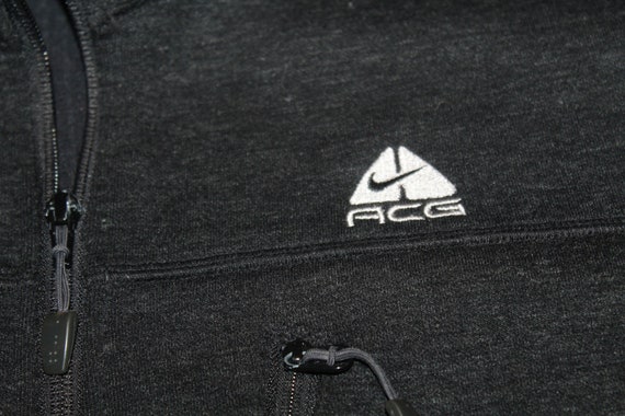 Vintage Nike ACG Jacket Coat Black XL - image 2
