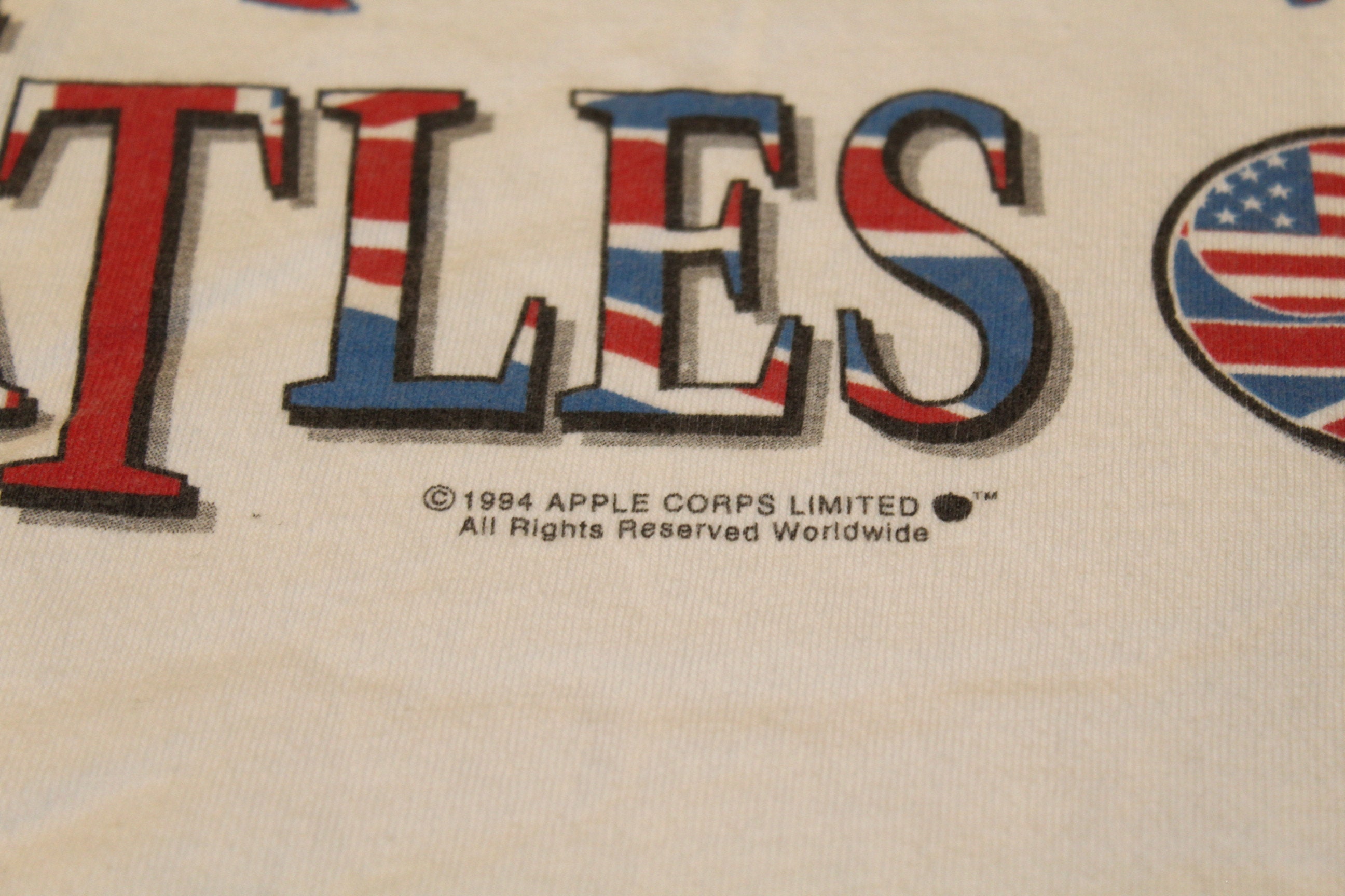 Vintage the Beatles 30th Anniversary Coming to America T