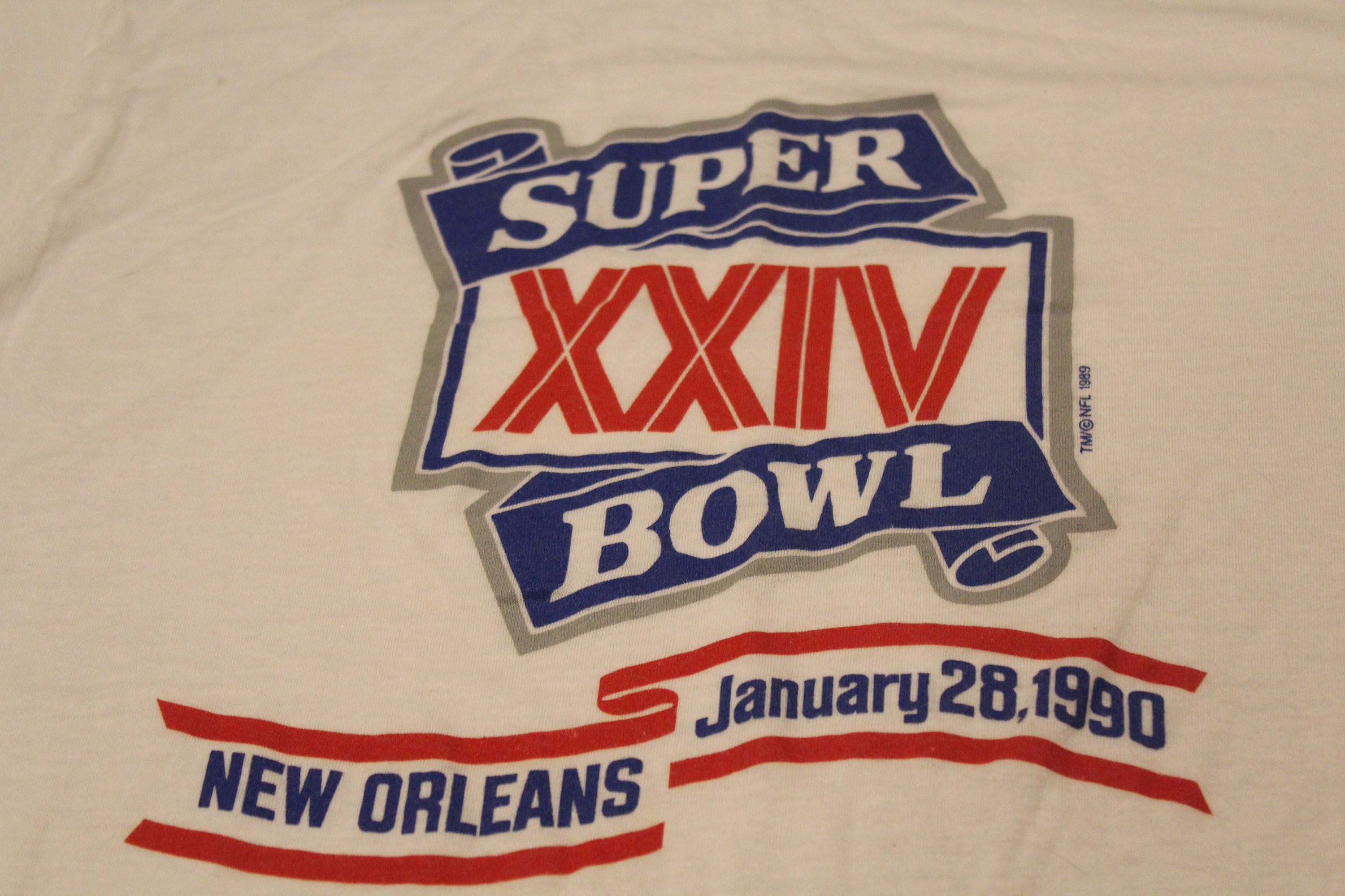 Vintage Denver Broncos San Francisco 49ers Super Bowl XXIV Shirt