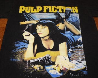 Pulp Fiction Black T Shirt- Small