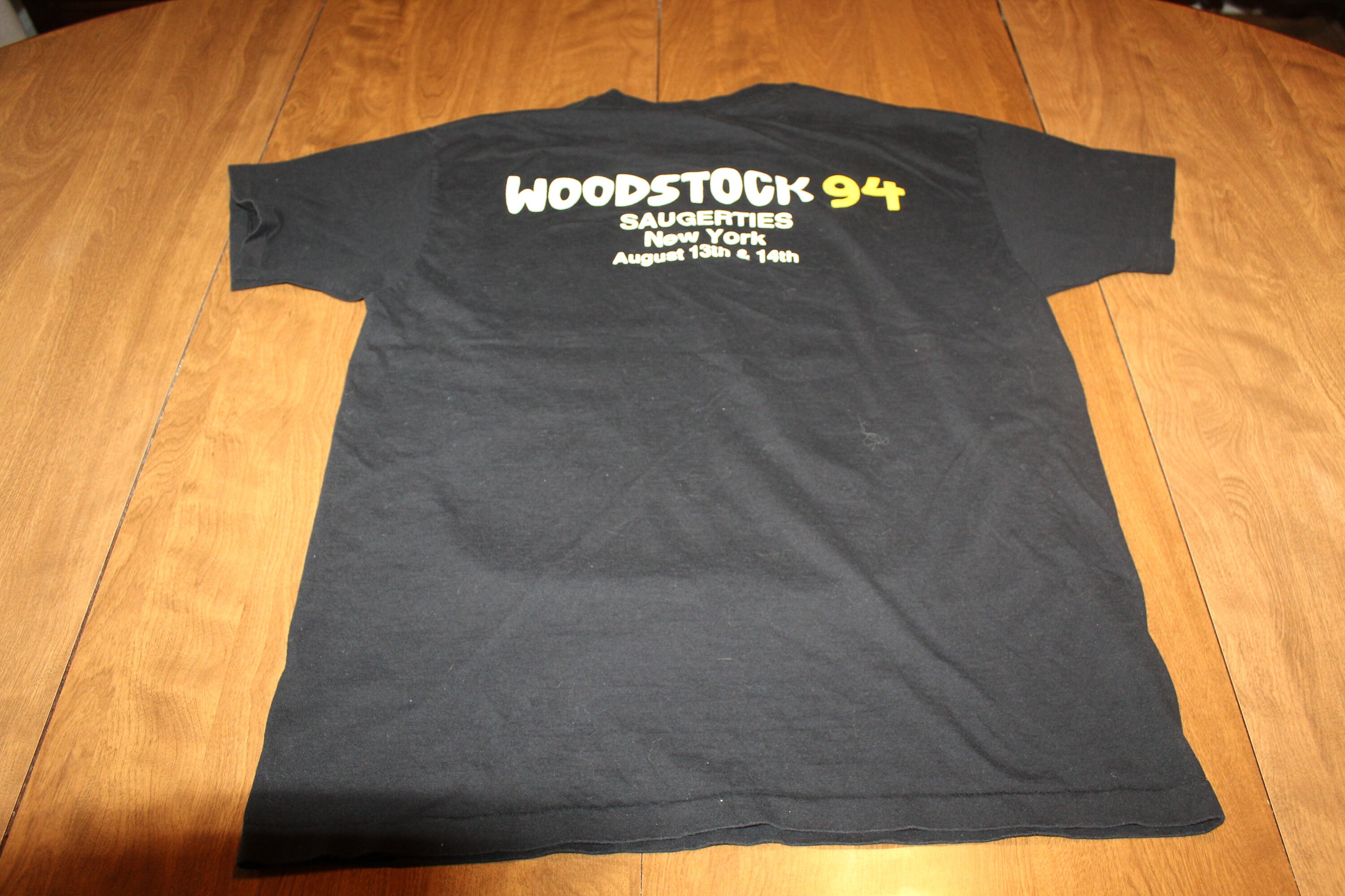 Vintage Woodstock 1994 T Shirt Concert Men