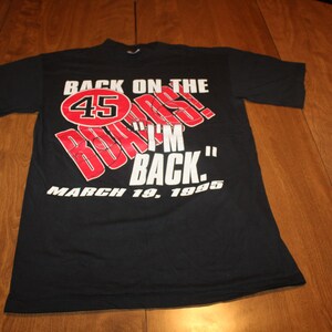 シカゴ・ブルズ I'm BACK! Tシャツ X-Large マイケルジョーダン