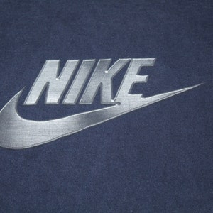 Vintage Nike T Shirt - Blue - Large