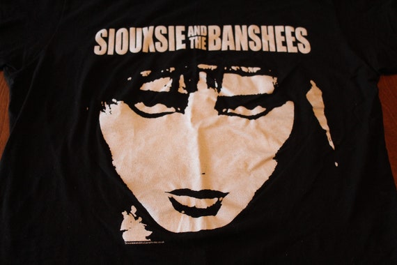 Siouxsie and the Banshees Black T Shirt - Medium - image 1