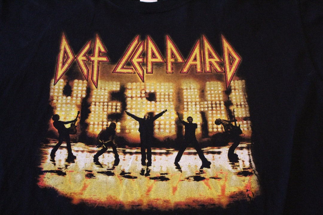 Vintage 2006 Def Leppard Concert Tour Black T Shirt - XXL - Etsy