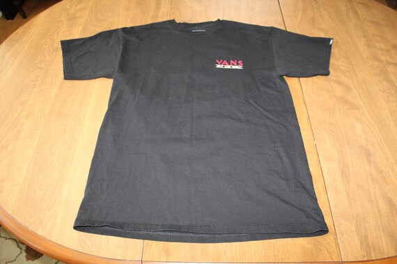vans off the wall t shirt black
