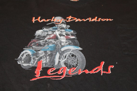 Harley Davidson Legends Black T Shirt 