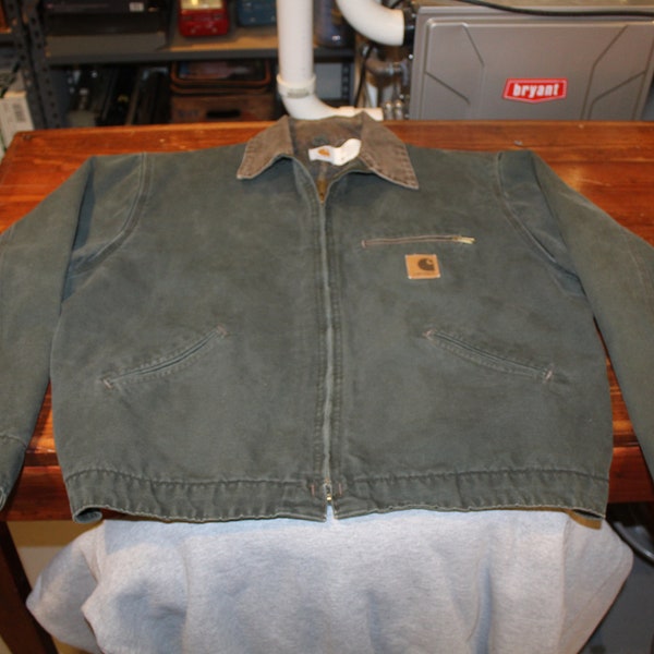 Vintage 90’s Carhartt Detroit Blanket Lined Jacket Size XL