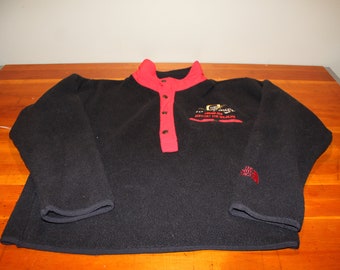 Vintage North Face Fleece - Little Kings Beers -- Cincinnati