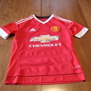 Adidas Manchester United Chevrolet Jersey Large UK