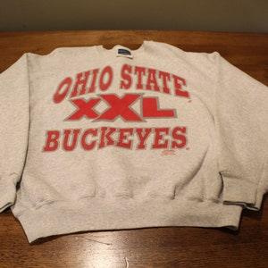 Vintage Ohio State Buckeyes Sweat Shirt Large