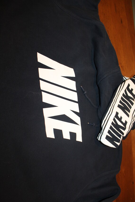 Nike Hoodie Sweatshirt 3XL Black - Etsy