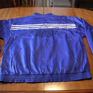Vintage Adidas Blue Track Jacket - XL