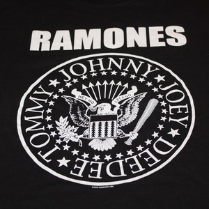 Vintage The Ramones 2006 Black T Shirt - Medium
