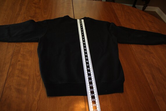 Vintage Marvel Sweatshirt Pullover Crewneck Black… - image 8