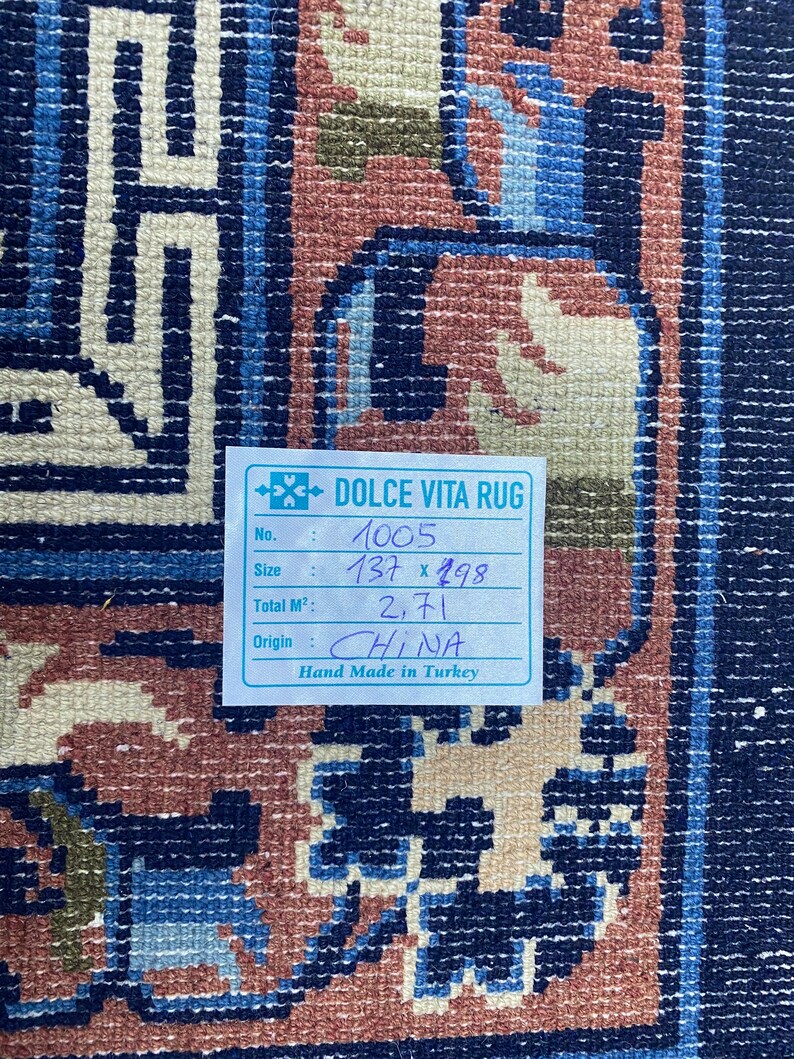 Antique China Rug, Antique Chinese Rug, Old China Rug, China Rug