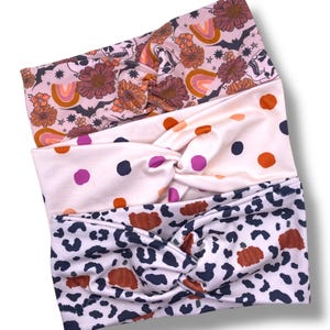 Halloween Headband – Spooky Twist, Boho Goth, Bat & Pumpkin Styles | Fall Hair Accessory | Stretchy Halloween Gift for Women