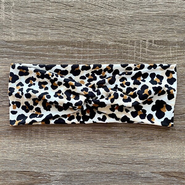 Cheetah Headband Etsy
