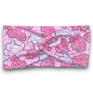 Animal Cookies Headband - Playful Twist Design, Cozy and Cute Accessory, Perfect Gift