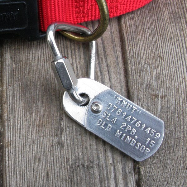 Ultra Strong Pet Tag - 1 Sided
