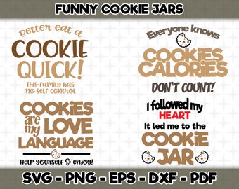 Download Cookie Jars Svg Etsy
