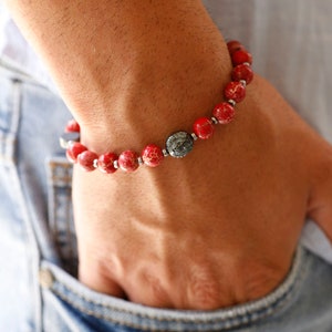 Armband voor mannen/cadeaus voor mannen/handgemaakte sieraden/cadeaus voor hem/sieraden voor herenarmband/beste cadeau voor hem/herensieraden/herencadeau