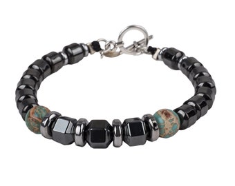 Pulsera para hombres/ regalos para hombres/Joyería hecha a mano/Regalos para él/Pulsera de joyería para hombres/Mejor regalo para él/Joyería para hombres/Regalo para hombres