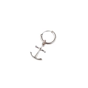 Mens Silver 925 Earrings/Men Hoop Earring/Men&#39;s Earrings/Gift For Men/Gift For Him/Mens Jewelry/Men&#39;s Earrings/Gift For Friends/Hoop Earring