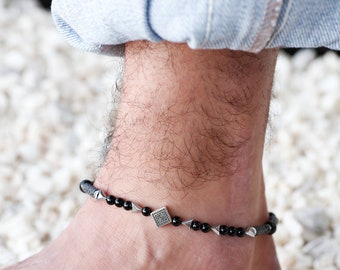 Anklet For Men/Gifts For Men/Gift for him/Unique Gift For Him/Mens Gift/Anniversary Gifts For Men/Handmade Jewelry/Mens Body Jewelry/Gift