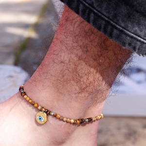 Anklet For Men, Bracelet for Ankle, Foot Bracelet, Mens Body Jewelry, Anniversary Gifts For Men,Handmade with Love, Mens Anklets, Uni-Sex