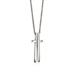 Silber 925 Halskette/Kreuz Anhänger Halskette/Herren Halskette/Halskette für Männer/Geschenk für Ihn/Herren Schmuck/Anhänger Für Männer/Halskette Für Männer/Kreuz