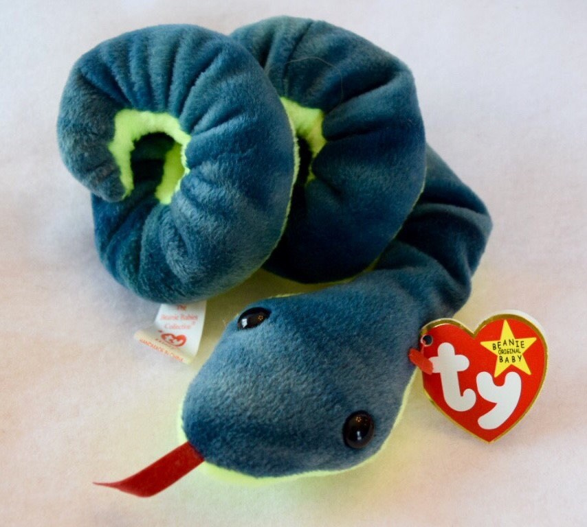 Hissy the Snake Original TY Beanie Babies Etsy