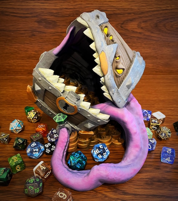 Mimic Dice Tower Etsy UK