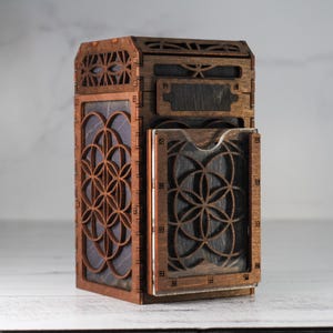 Houten MTG Commander Deck Box Seed of Life